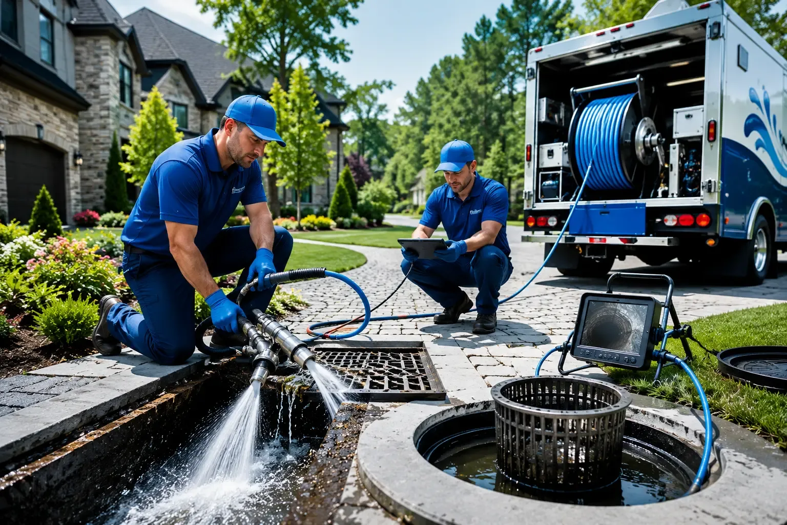 Local outdoor drain cleaning professionals in Bonaparte, IA