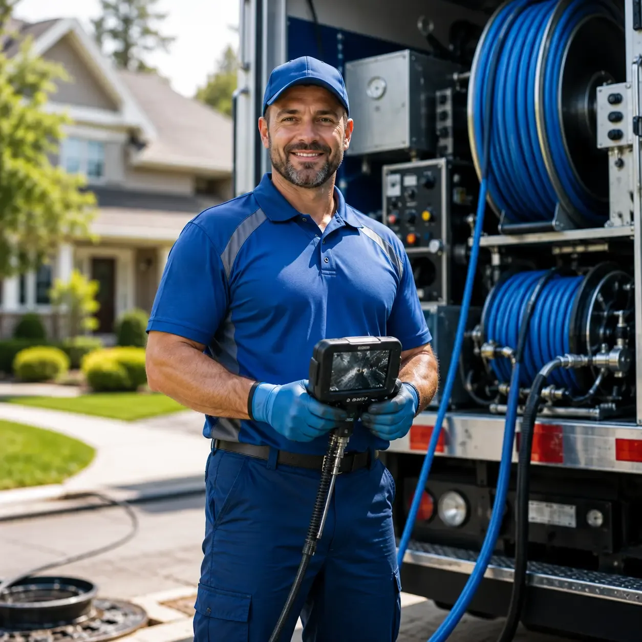 Local outdoor drain cleaning specialists in Bonaparte, IA